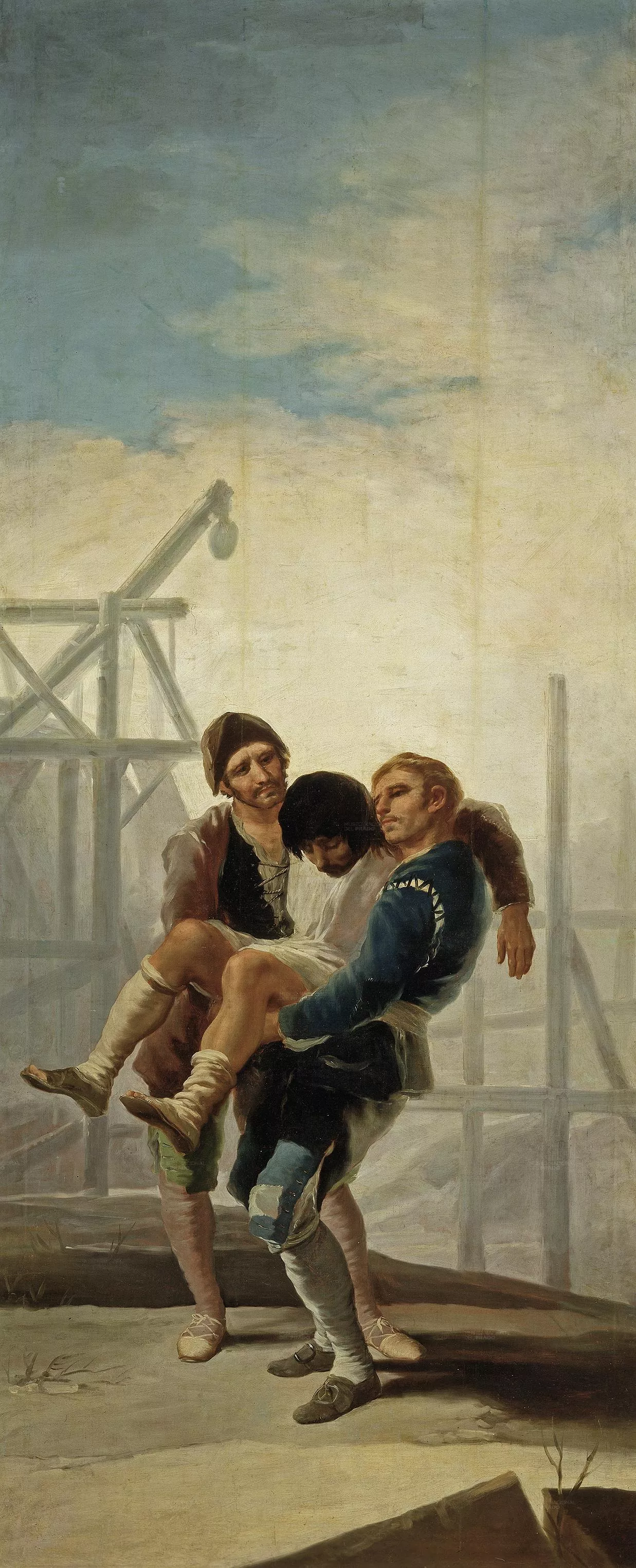 Imagen de la obra Albañil herido