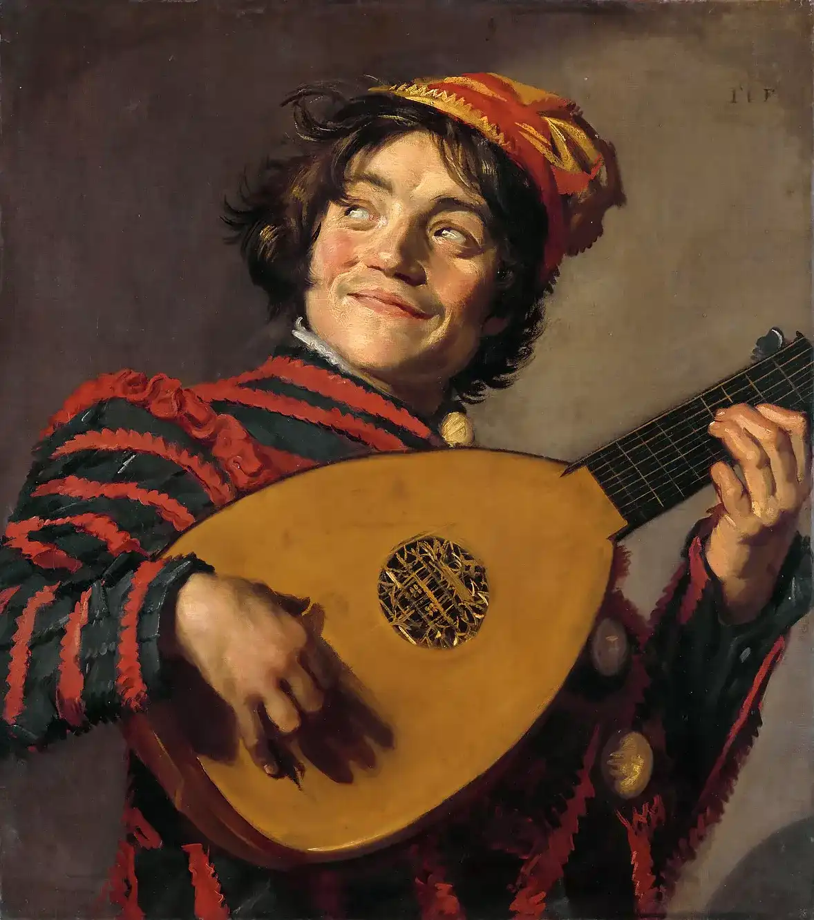 Bufón con laúd