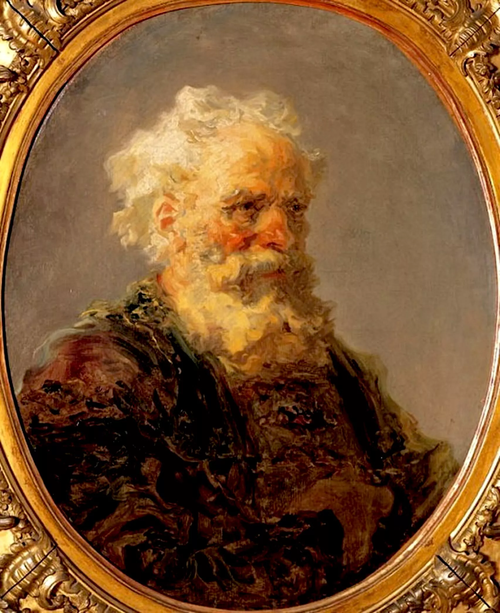 Cabeza de anciano