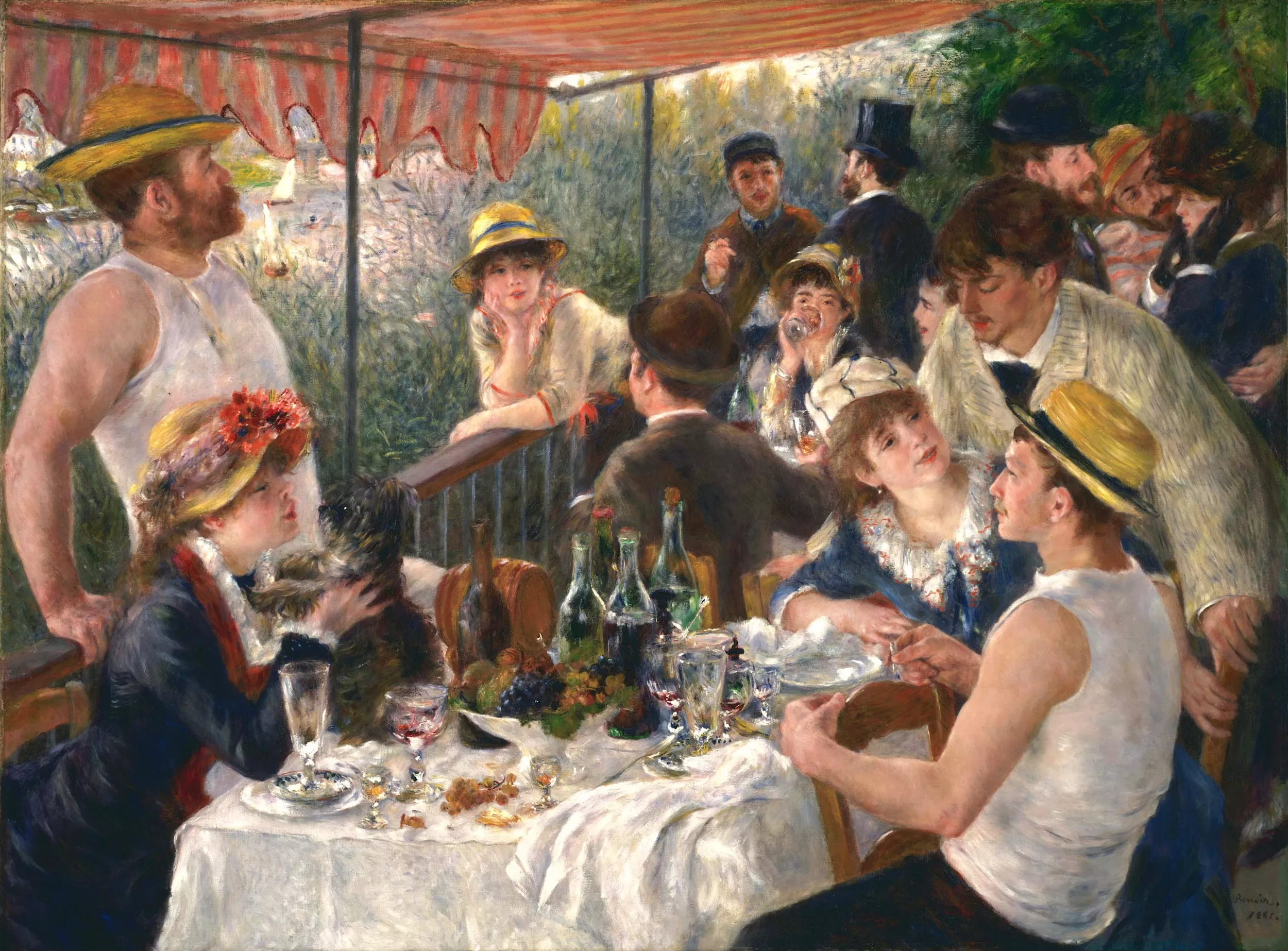 El almuerzo de los remeros