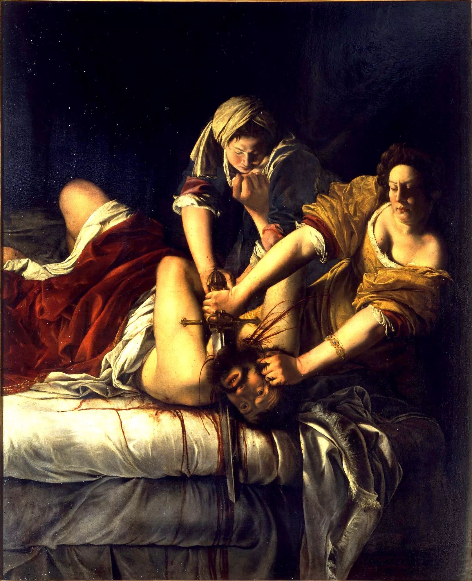 Judit decapitando a Holofernes