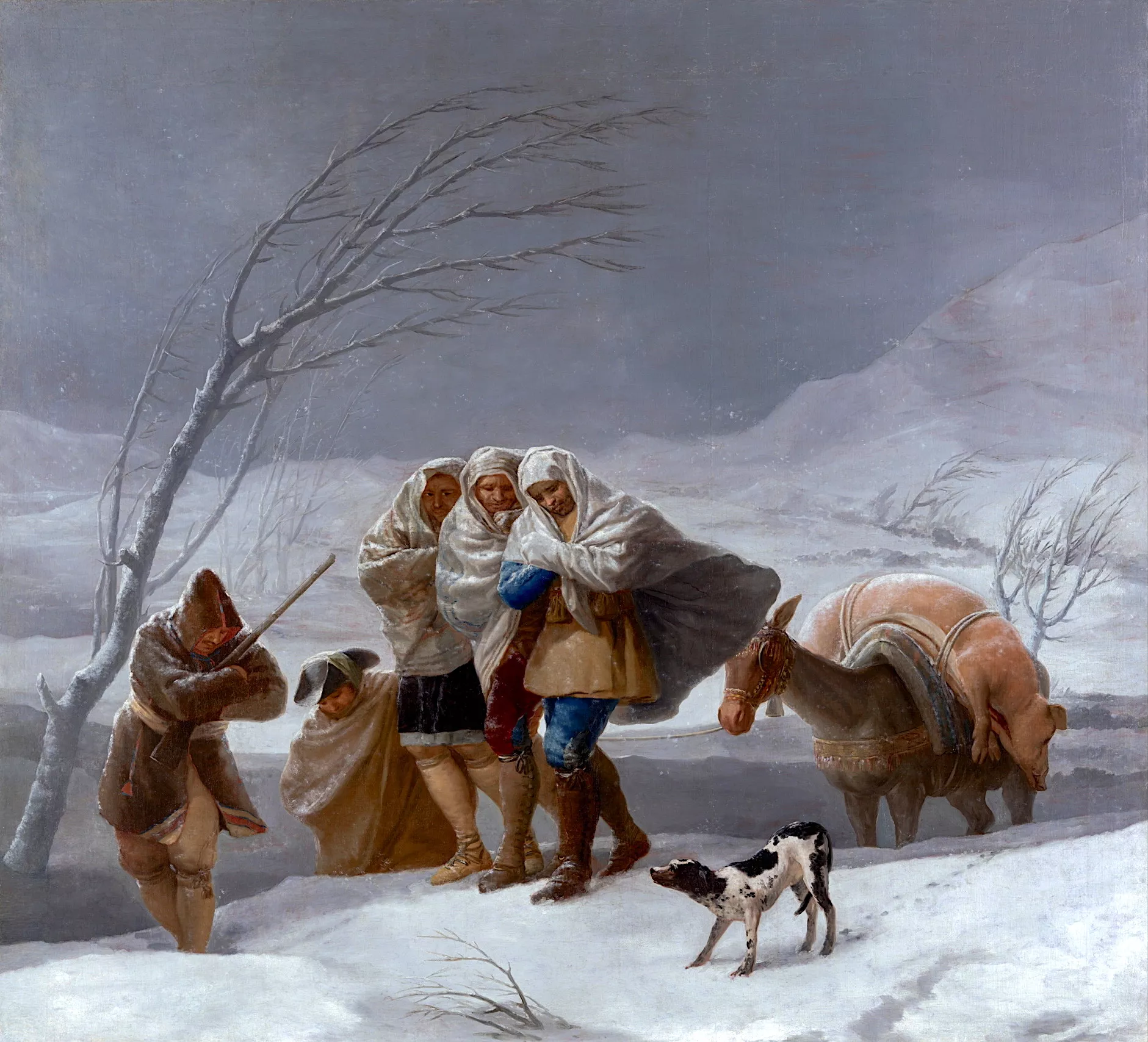 La nevada (o El invierno)