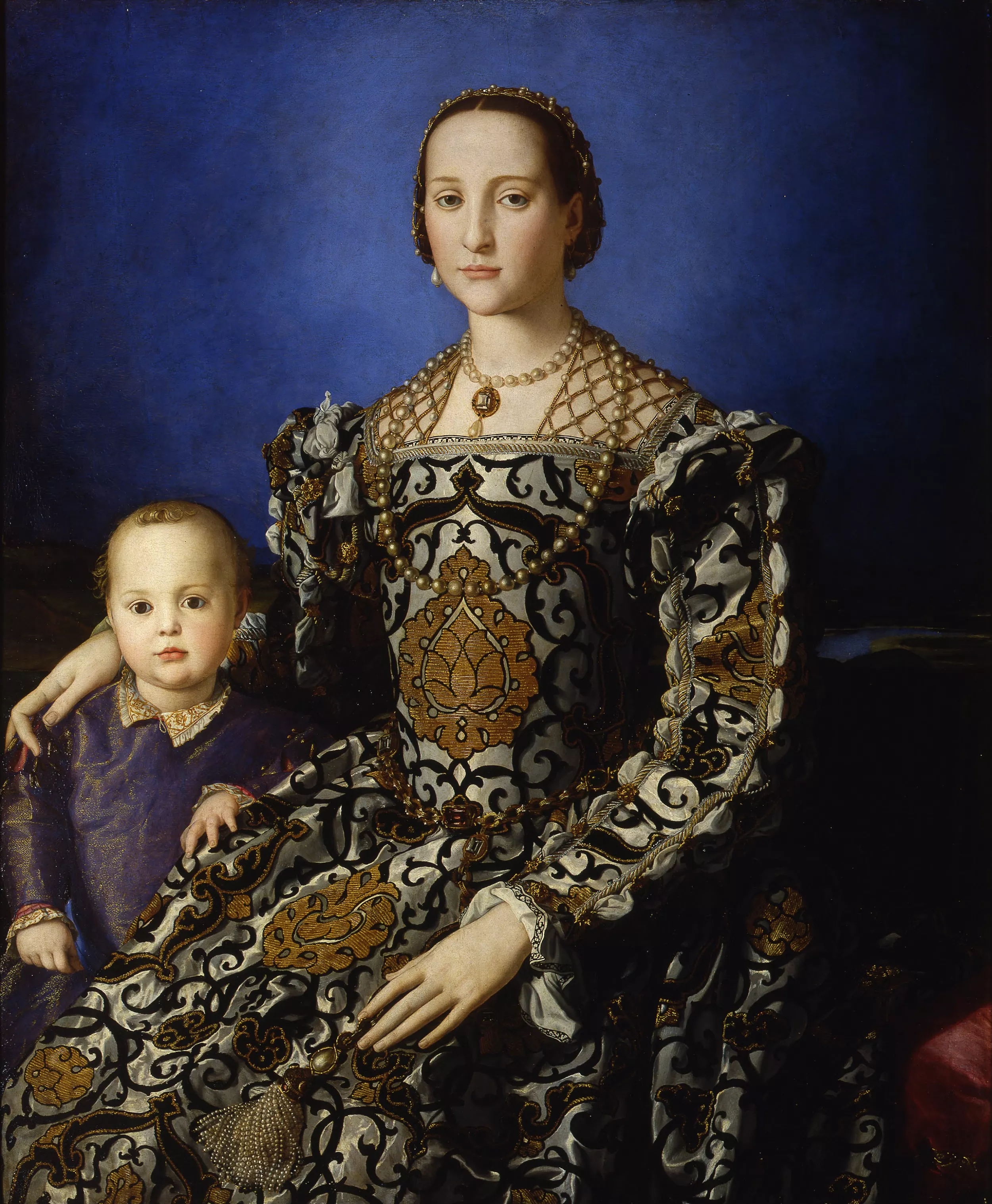 Leonor de Toledo y su hijo Giovanni
