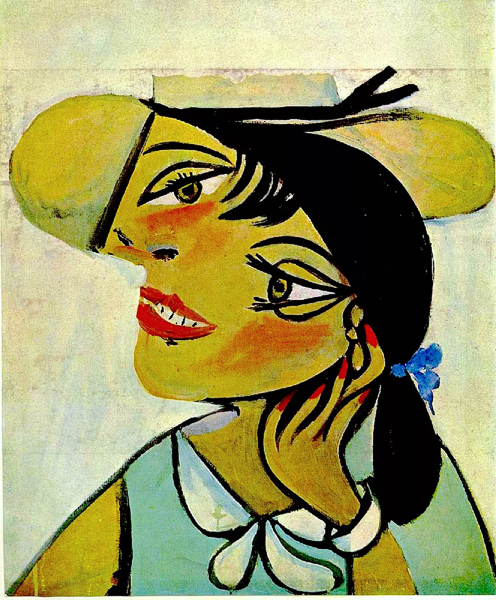 Mujer con cuello de armiño (Olga)