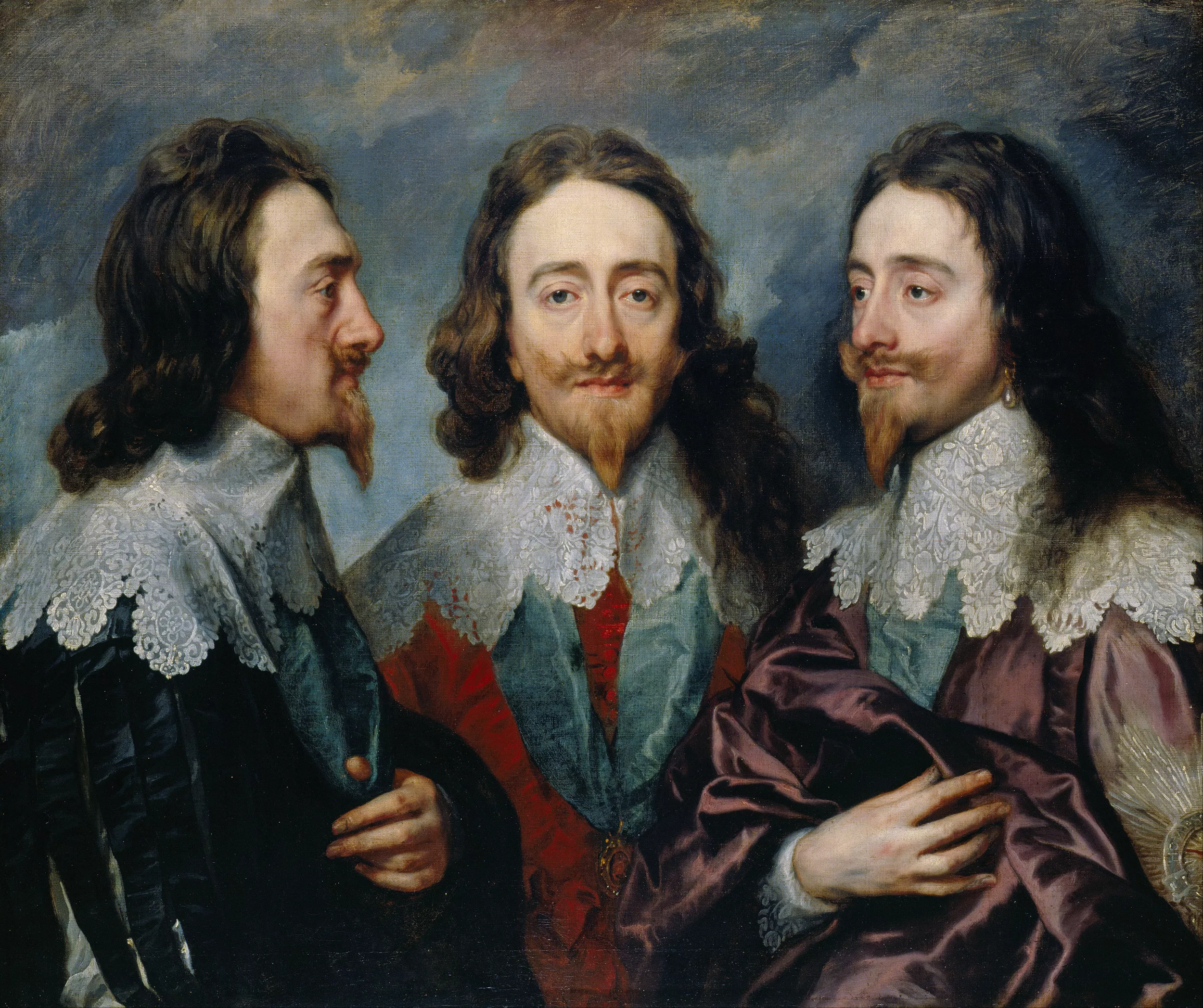 Triple retrato de Carlos I